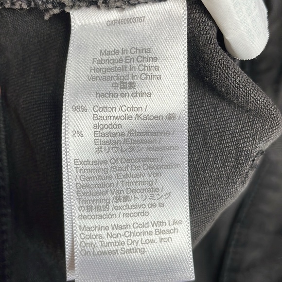 Madewell Classic Straight Black Jeans — Lunar wash 32 - Picture 10 of 11